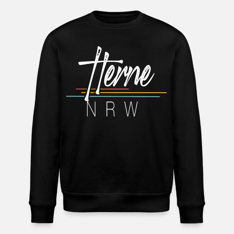 Herne - Sweat bio ROLLER Stanley/Stella Unisexe - noir