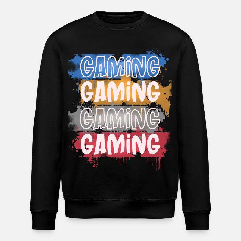 Jeu - Sweat bio ROLLER Stanley/Stella Unisexe - noir