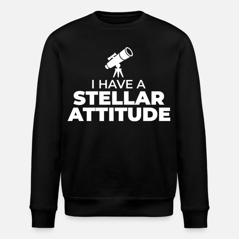 Astronomie Sciences spatiales - Sweat bio ROLLER Stanley/Stella Unisexe - noir
