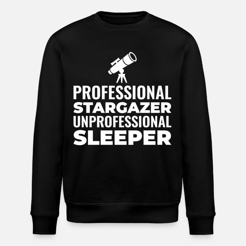 Celestial Navigation Design  - Stanley/Stella ROLLER Unisex Organic Sweatshirt - black