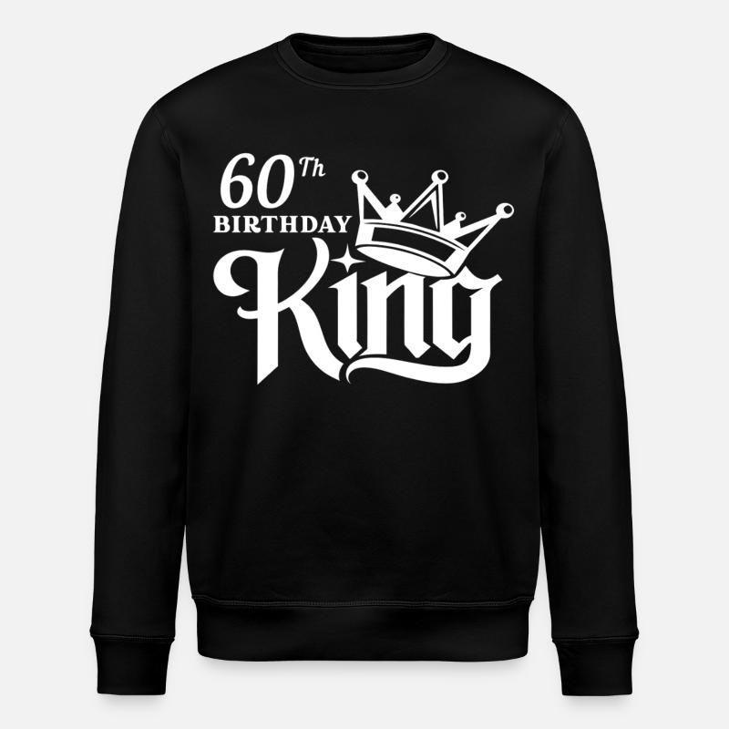 Roi du 60e anniversaire - Sweat bio ROLLER Stanley/Stella Unisexe - noir