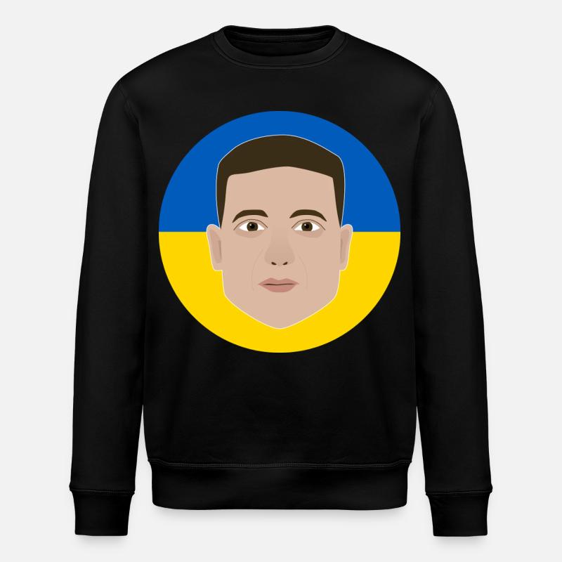 Selenskyj - Stanley/Stella Unisex Bio-Sweatshirt ROLLER - Schwarz