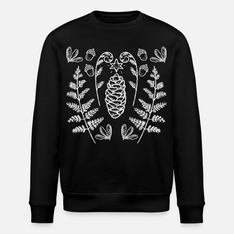 Herbstschmuck - Stanley/Stella Unisex Bio-Sweatshirt ROLLER - Schwarz