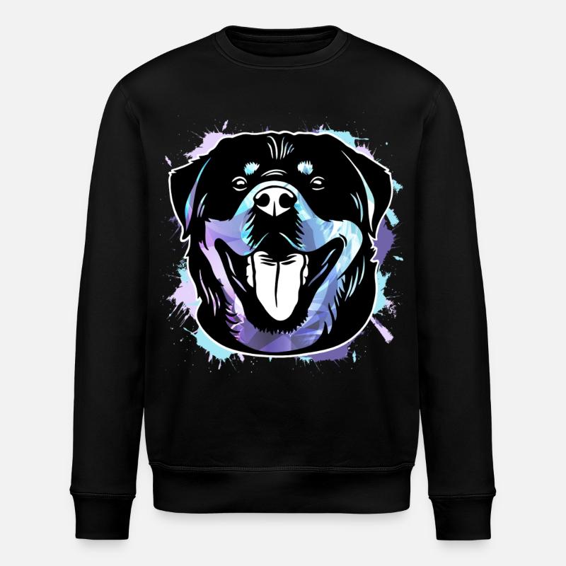 Rottweiler  - Stanley/Stella Unisex Bio-Sweatshirt ROLLER - Schwarz