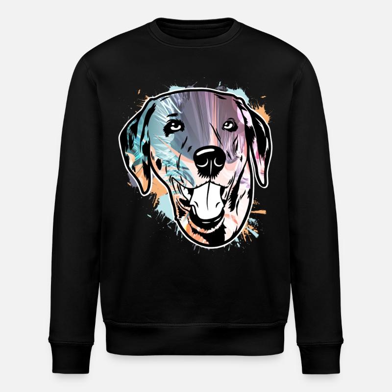 Dalmate - Sweat bio ROLLER Stanley/Stella Unisexe - noir