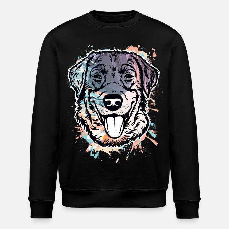 Labrador Retriever - Stanley/Stella Unisex Bio-Sweatshirt ROLLER - Schwarz
