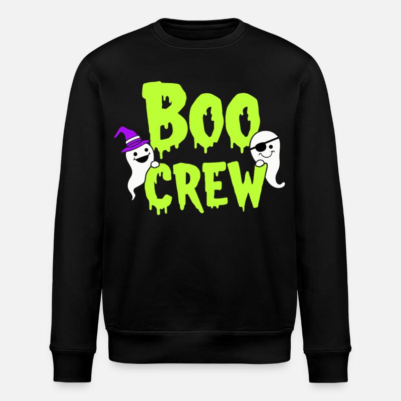 Boo Crew Halloween Ghost Friends - Sweat bio ROLLER Stanley/Stella Unisexe - noir