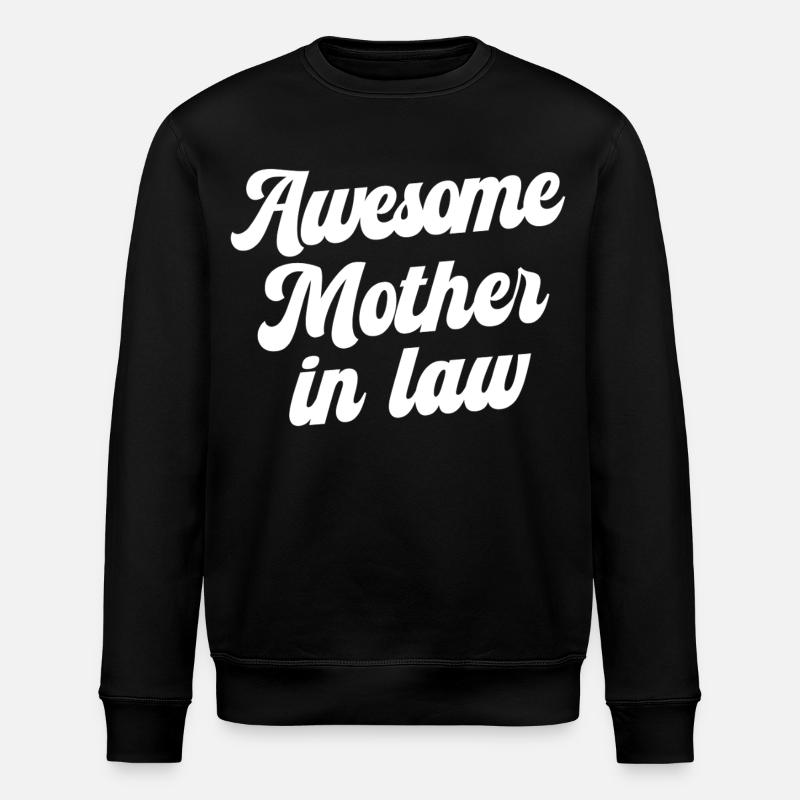 Tolle Schwiegermutter - Stanley/Stella Unisex Bio-Sweatshirt ROLLER - Schwarz