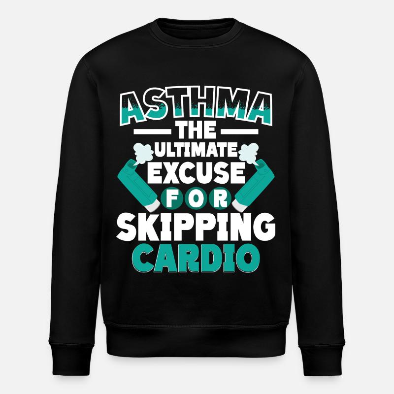 Asthme Asthmatiques Sauter Cardio - Sweat bio ROLLER Stanley/Stella Unisexe - noir