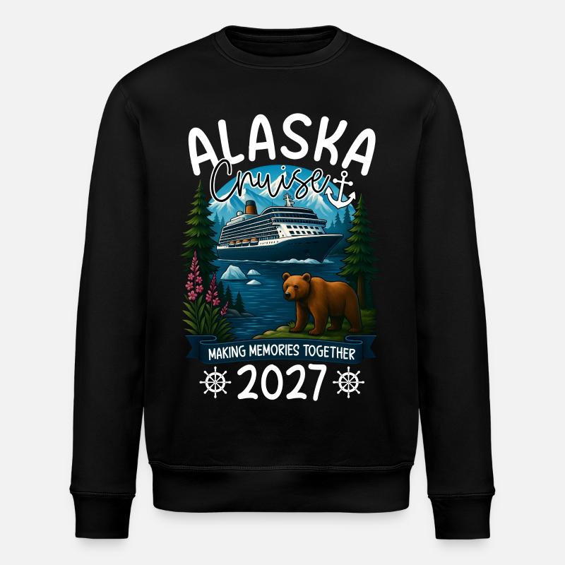 Croisière en Alaska 2027 - Sweat bio ROLLER Stanley/Stella Unisexe - noir
