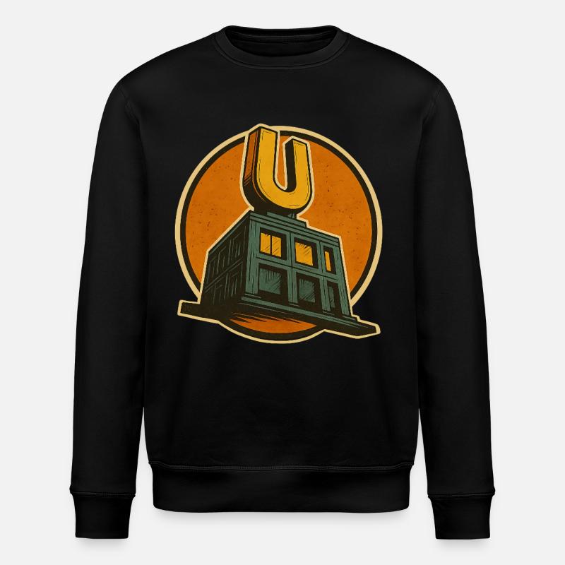 Dortmund U  - Stanley/Stella Unisex Bio-Sweatshirt ROLLER - Schwarz