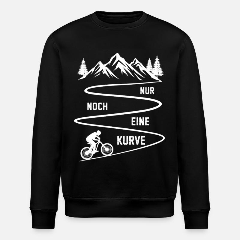 Plus qu’un virage en VTT - Sweat bio ROLLER Stanley/Stella Unisexe - noir