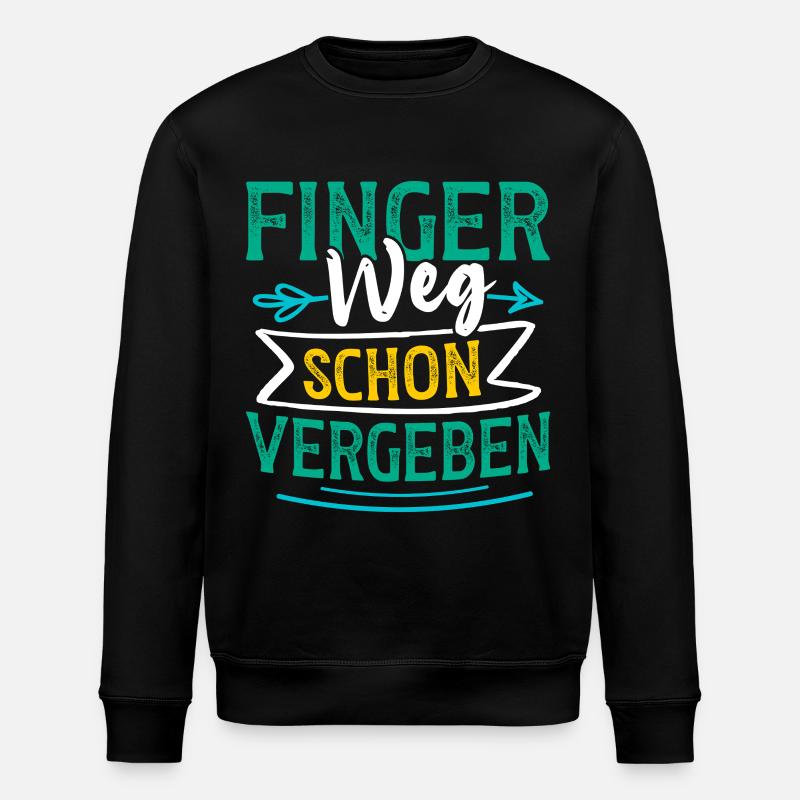Malle HANDS OFF FORGIVEN Drôle - Sweat bio ROLLER Stanley/Stella Unisexe - noir