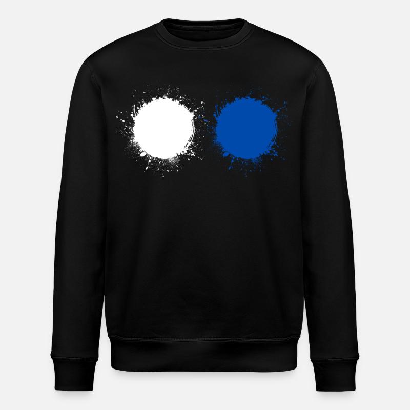 Blanc Bleu - Sweat bio ROLLER Stanley/Stella Unisexe - noir