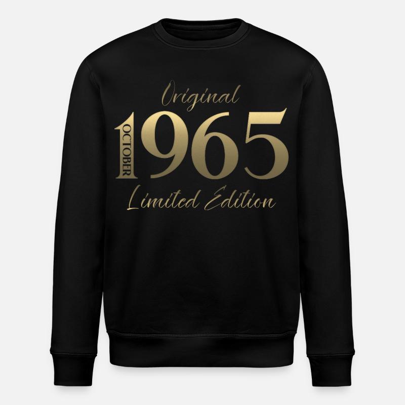 60e anniversaire Original octobre 1965 - Sweat bio ROLLER Stanley/Stella Unisexe - noir