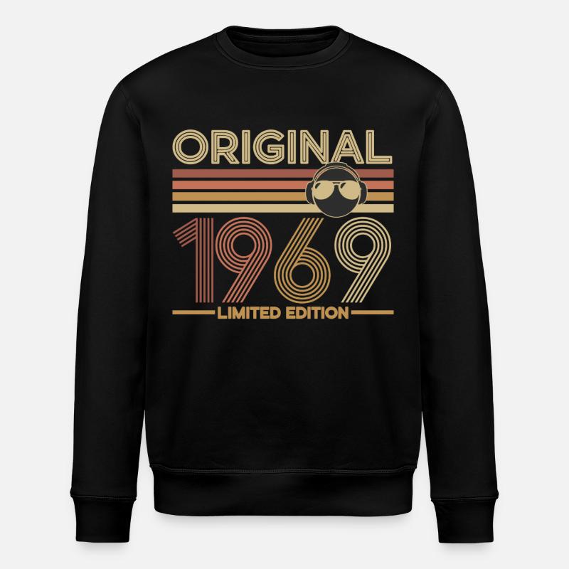 Original 1969 Édition Limitée - Sweat bio ROLLER Stanley/Stella Unisexe - noir
