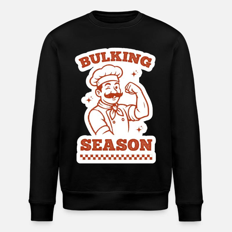 Bulking Season - Stanley/Stella Unisex Bio-Sweatshirt ROLLER - Schwarz