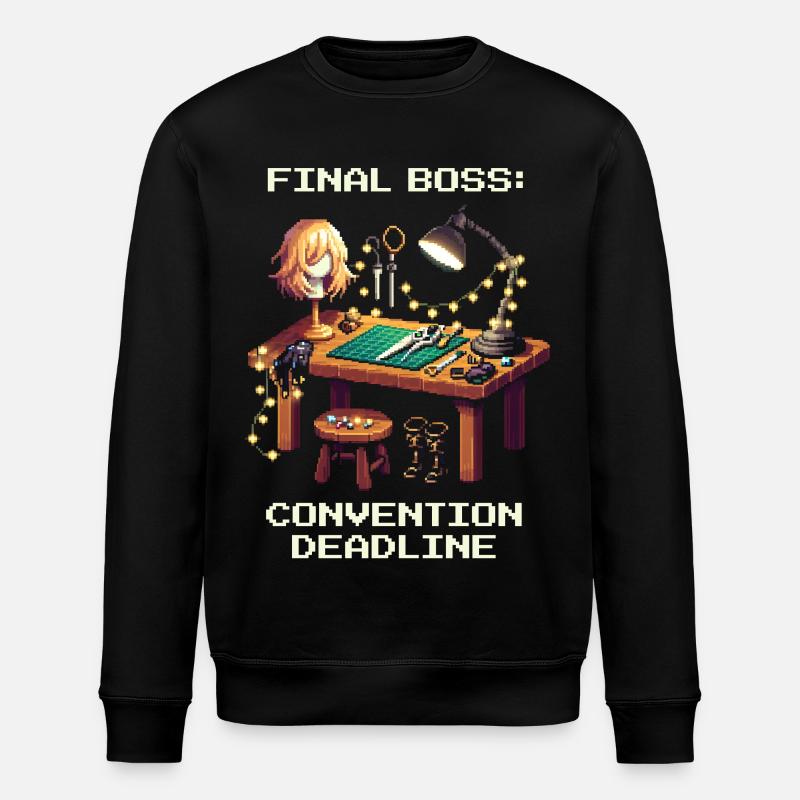 Endboss: Convention-Deadline | Cosplay - Stanley/Stella Unisex Bio-Sweatshirt ROLLER - Schwarz
