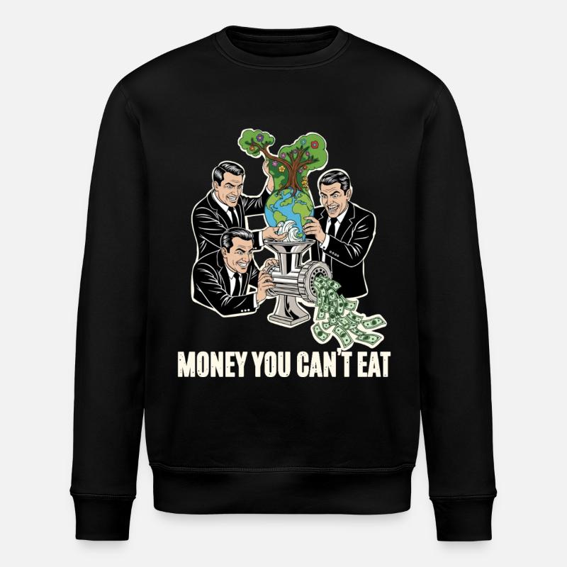 Monde financier humoristique - Sweat bio ROLLER Stanley/Stella Unisexe - noir