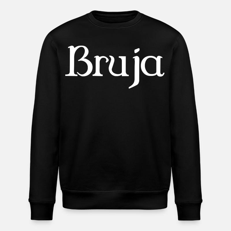 Bruja Witch Halloween - Stanley/Stella ROLLER Unisex Organic Sweatshirt - black