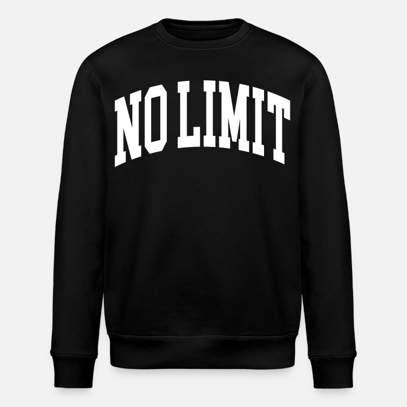 No Limit - Stanley/Stella Unisex Bio-Sweatshirt ROLLER - Schwarz