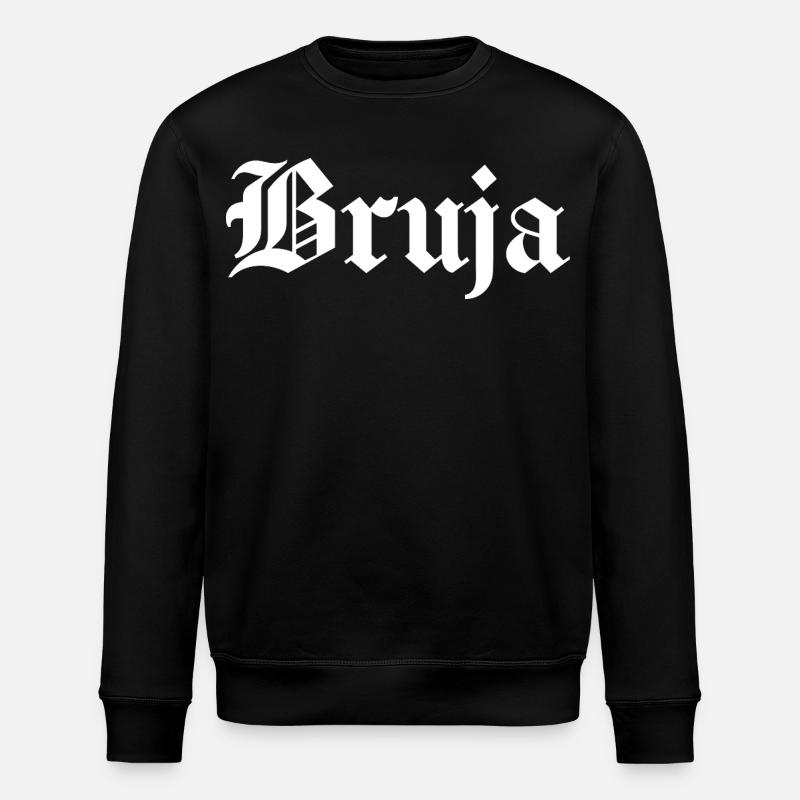 Bruja Witch Halloween - Stanley/Stella ROLLER Unisex Organic Sweatshirt - black