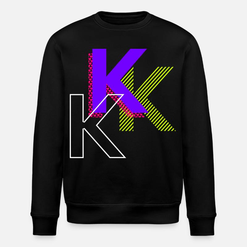 k - Conception de graffitis - Sweat bio ROLLER Stanley/Stella Unisexe - noir