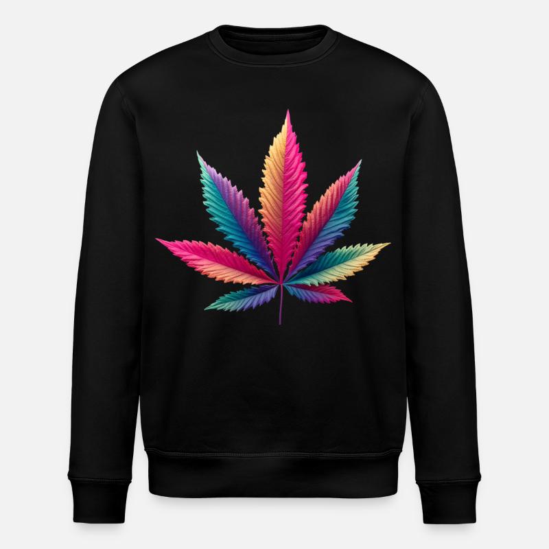 Krautblatt  - Stanley/Stella Unisex Bio-Sweatshirt ROLLER - Schwarz
