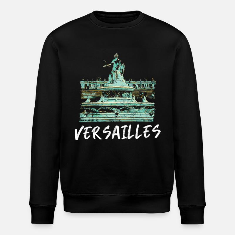 Versailles, Fontaine Baroque - Sweat bio ROLLER Stanley/Stella Unisexe - noir
