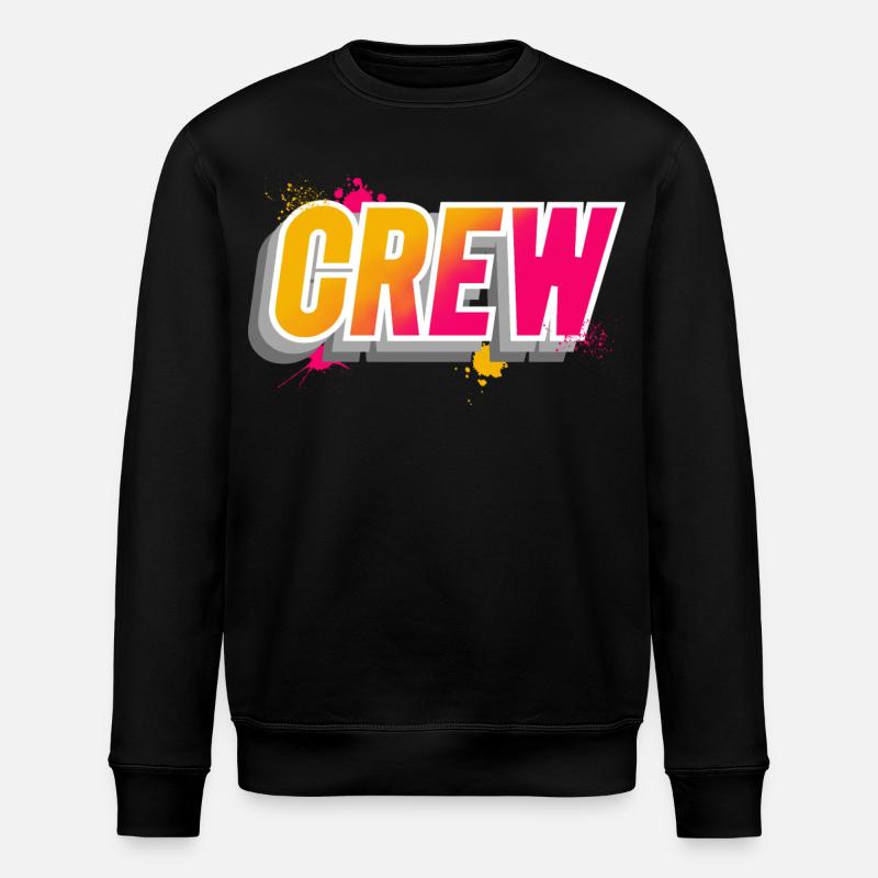 équipage - Sweat bio ROLLER Stanley/Stella Unisexe - noir