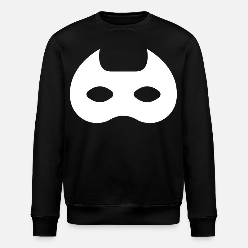 Masque d’un super-héros - Sweat bio ROLLER Stanley/Stella Unisexe - noir