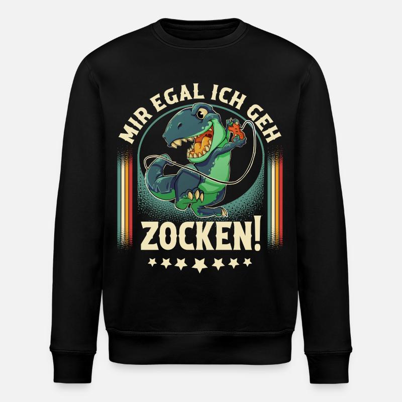 Gaming - Stanley/Stella Unisex Bio-Sweatshirt ROLLER - Schwarz