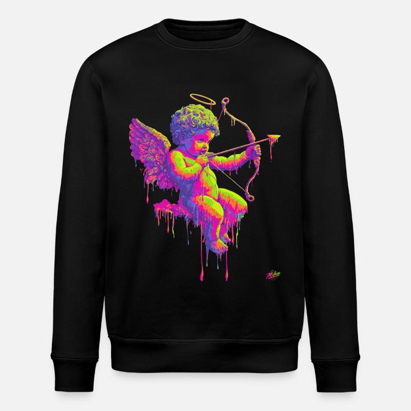 #NEon Cupidon - Sweat bio ROLLER Stanley/Stella Unisexe - noir