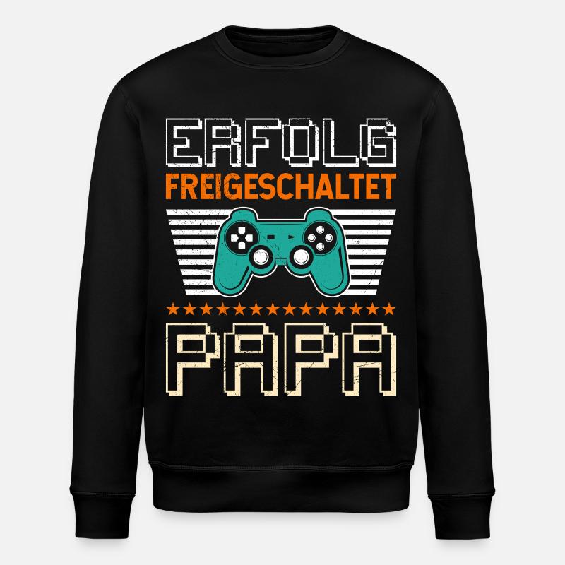 Gambler Dad SUCCÈS DÉBLOQUÉ Drôle - Sweat bio ROLLER Stanley/Stella Unisexe - noir