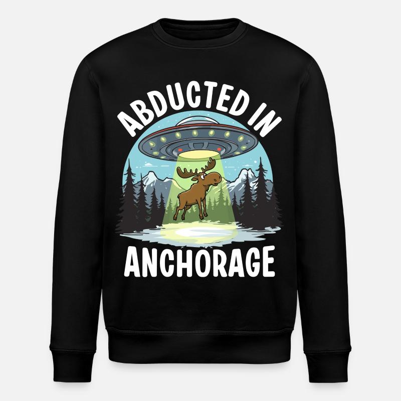 Kidnappé à Anchorage - Sweat bio ROLLER Stanley/Stella Unisexe - noir