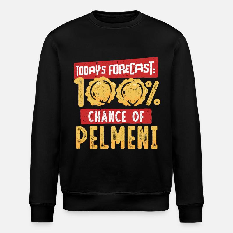 Pelmeni Pelmenis - Stanley/Stella Unisex Bio-Sweatshirt ROLLER - Schwarz