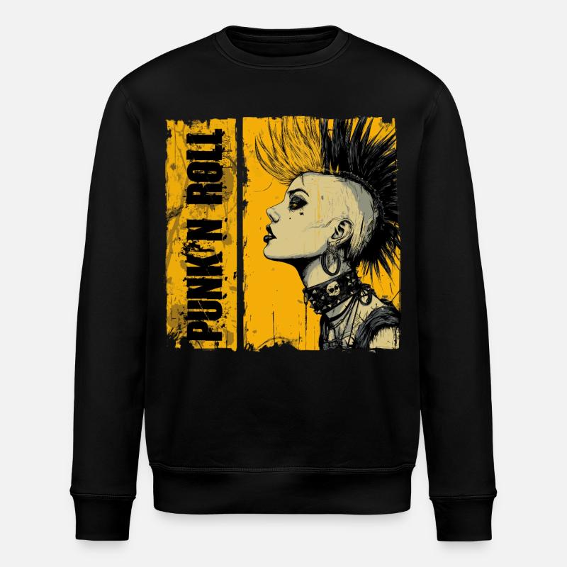 Fille Punk’n Roll - Sweat bio ROLLER Stanley/Stella Unisexe - noir