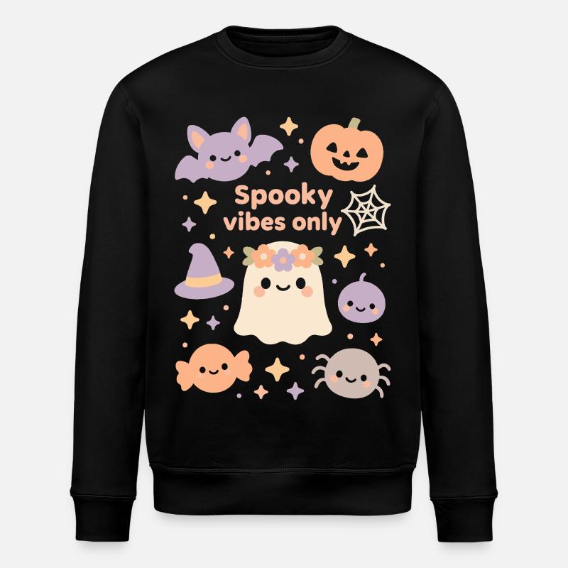 Spooky Vibes Only Halloween Costume Fun - Sweat bio ROLLER Stanley/Stella Unisexe - noir