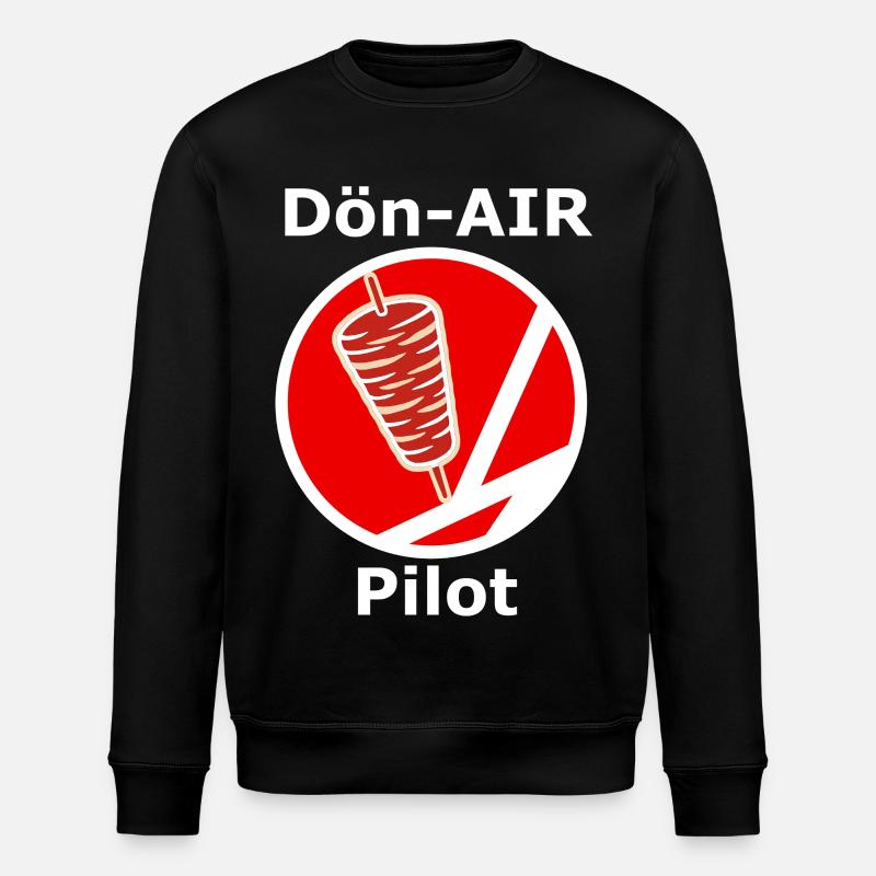 Dön-Air Pilot - Stanley/Stella Unisex Bio-Sweatshirt ROLLER - Schwarz