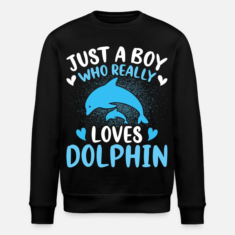 Dauphin - Sweat bio ROLLER Stanley/Stella Unisexe - noir