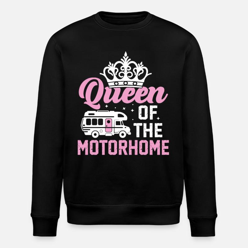 Reine du camping-car - Sweat bio ROLLER Stanley/Stella Unisexe - noir