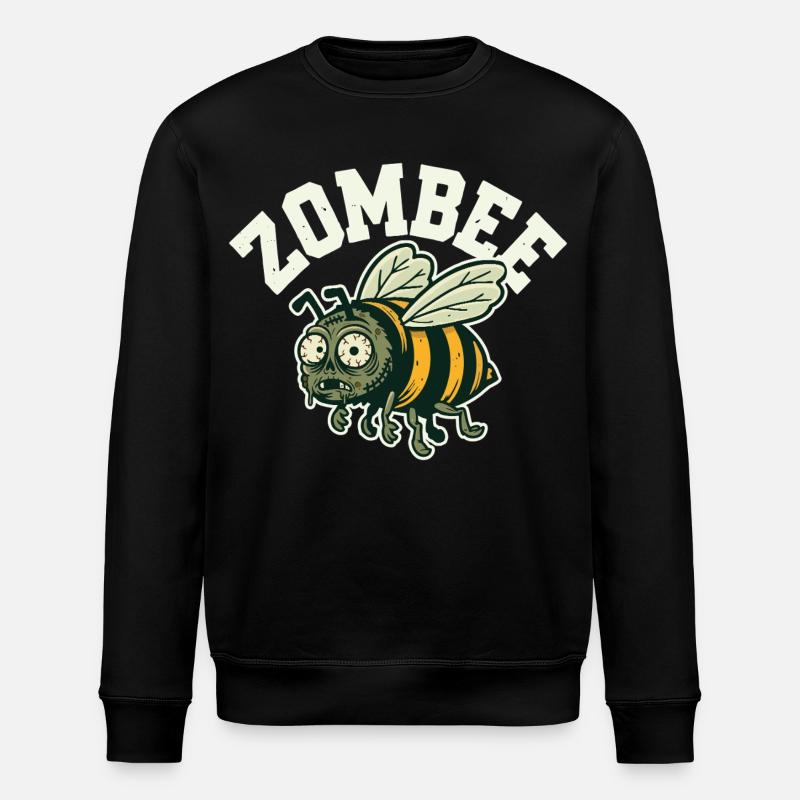 Zombee - Stanley/Stella Unisex Bio-Sweatshirt ROLLER - Schwarz