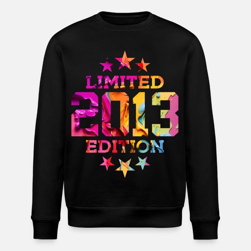 ÉDITION LIMITÉE 2013 13E ANNIVERSAIRE - Sweat bio ROLLER Stanley/Stella Unisexe - noir
