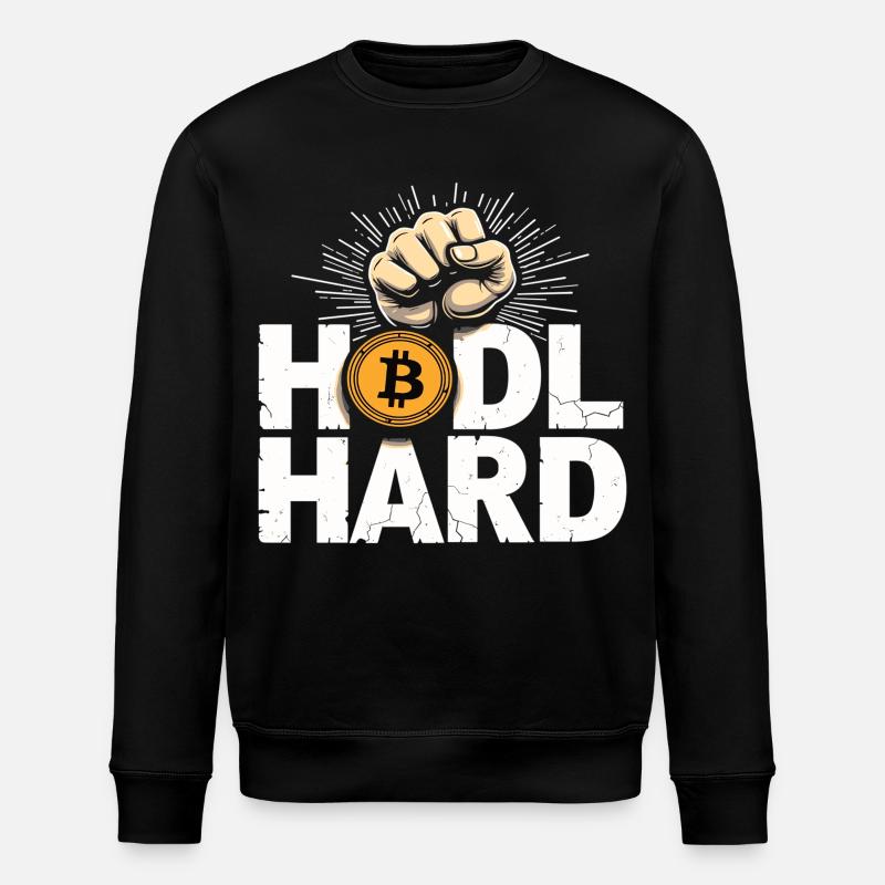 Btc Bitcoin HARD – Bitcoin Crypto - Sweat bio ROLLER Stanley/Stella Unisexe - noir