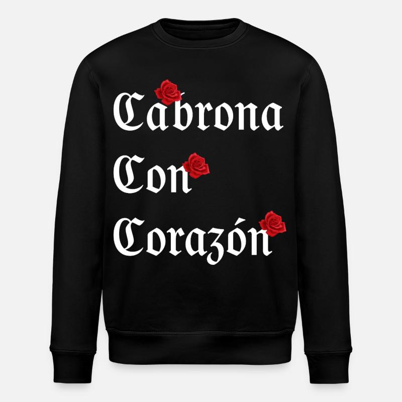 Gothic Rose Mexico - Stanley/Stella ROLLER Unisex Organic Sweatshirt - black