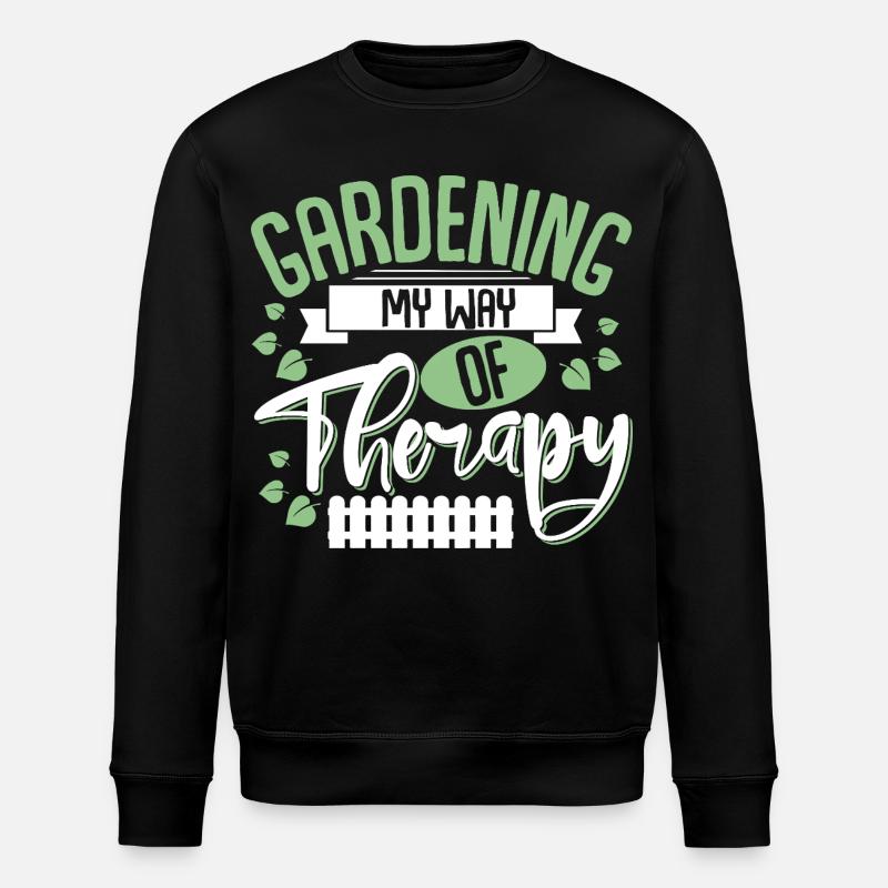 Garten Schrebergarten - Stanley/Stella Unisex Bio-Sweatshirt ROLLER - Schwarz