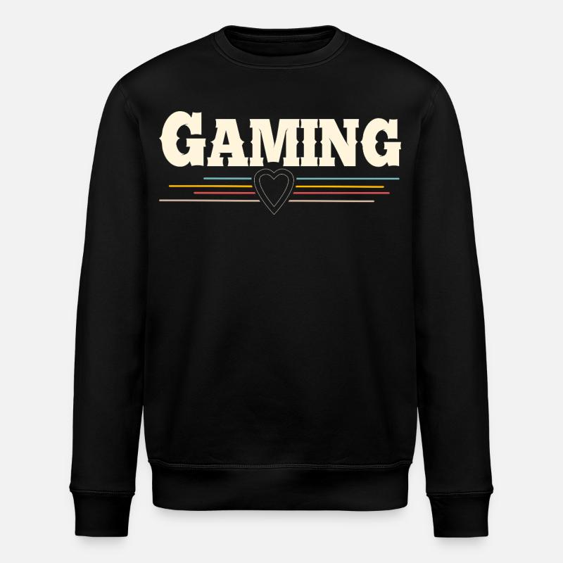 Gaming - Stanley/Stella ROLLER Unisex Organic Sweatshirt - black