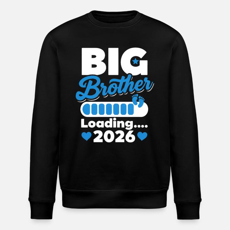 Big Brother Loading 2026 - Stanley/Stella Unisex Bio-Sweatshirt ROLLER - Schwarz