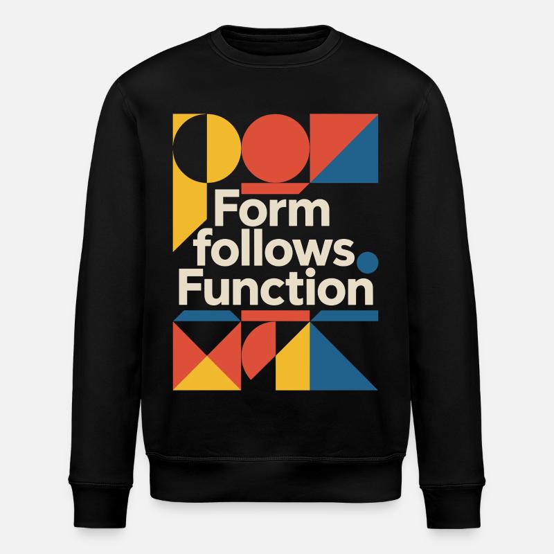 Bauhaus Architecture Architect - Stanley/Stella ROLLER Unisex Organic Sweatshirt - black