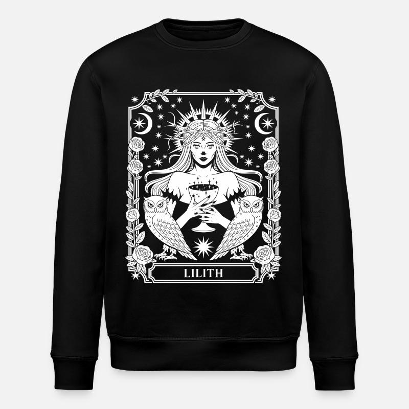 Lilith Mondstern Framing - Stanley/Stella Unisex Bio-Sweatshirt ROLLER - Schwarz